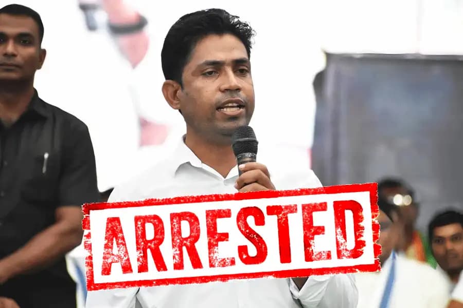 పోలీసుల చేతికి చిక్కిన పుష్ప’.. టీఎంసీ మాజీ నేత జహంగీర్ అరెస్ట్
