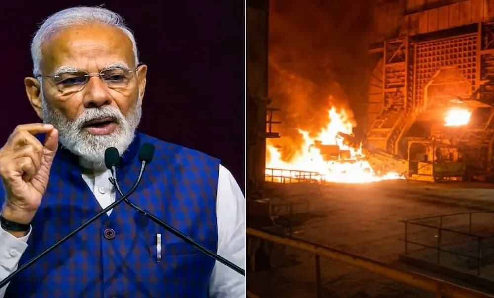 విశాఖ స్టీల్ ప్లాంట్ ప్రమాదంపై ప్రధాని మోదీ తీవ్ర విచారం
