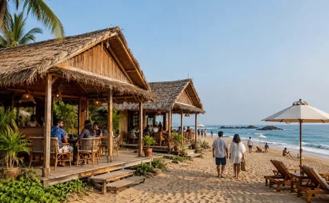 Naidu Proposes Goa Style Beach Shacks In Ap