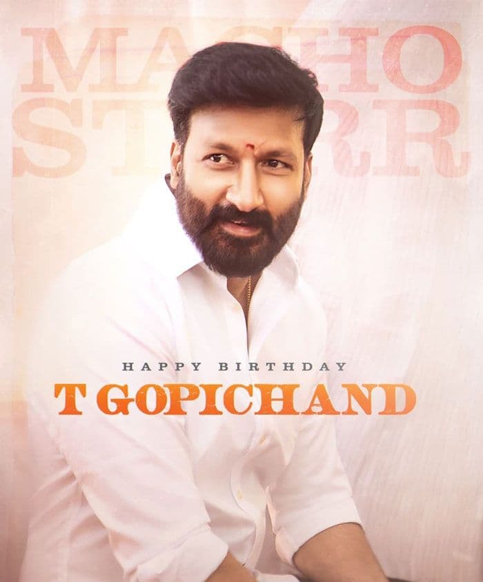Hbd To Macho Star Gopichand