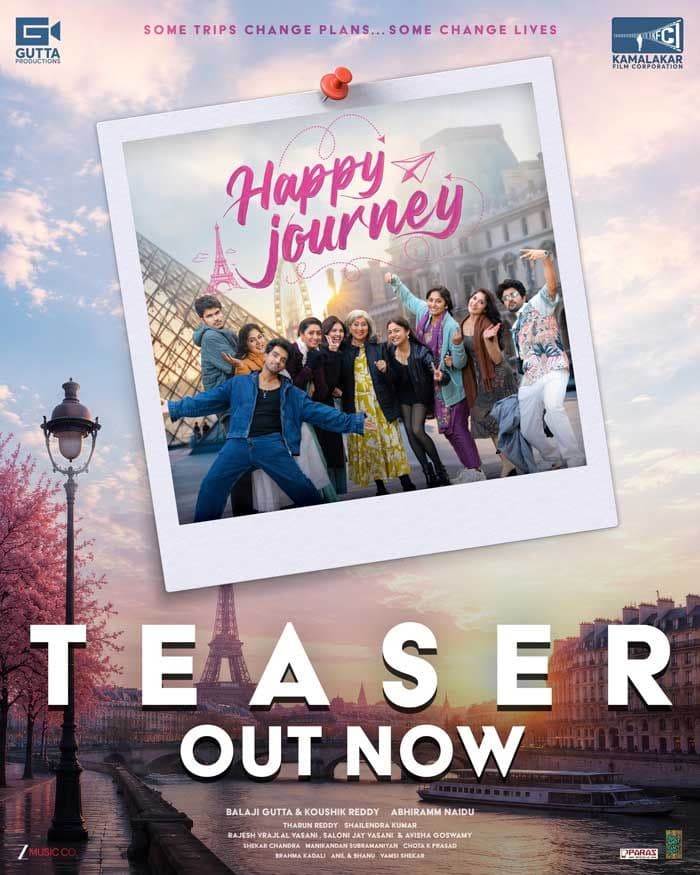 Blissful Teaser Of Happy Journey Is Out