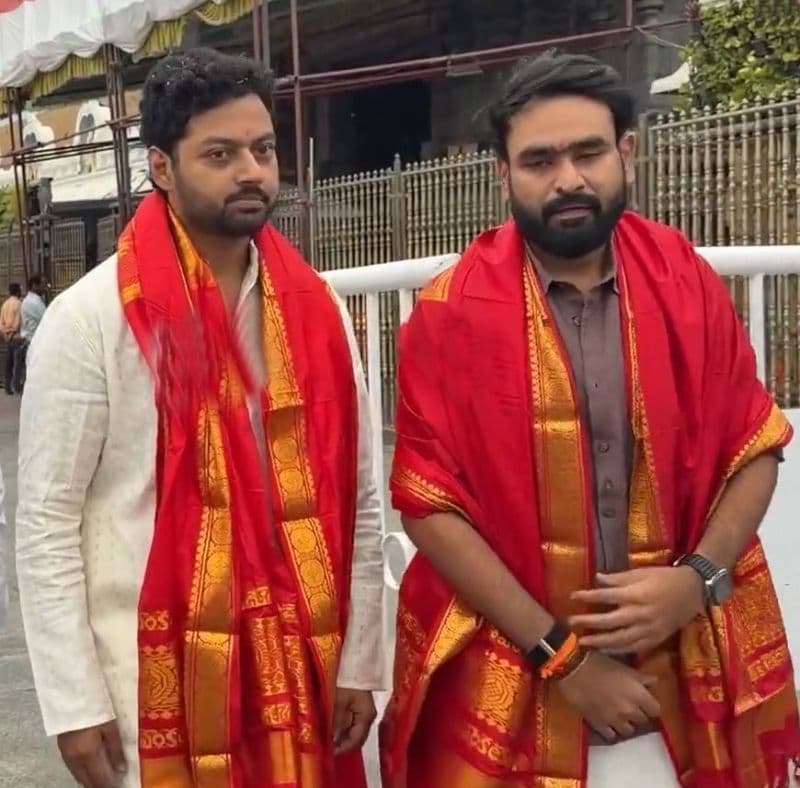 Nandamuri Scion Visits Tirumala