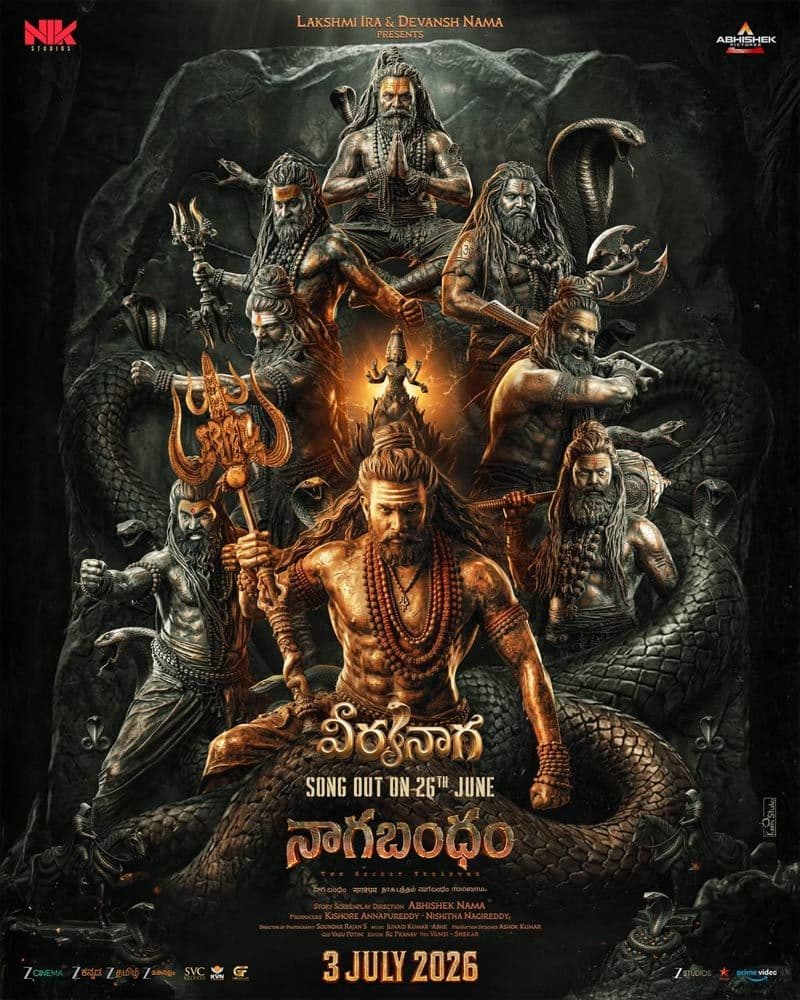 Time Set For Veera Naga Song From Nagabandham