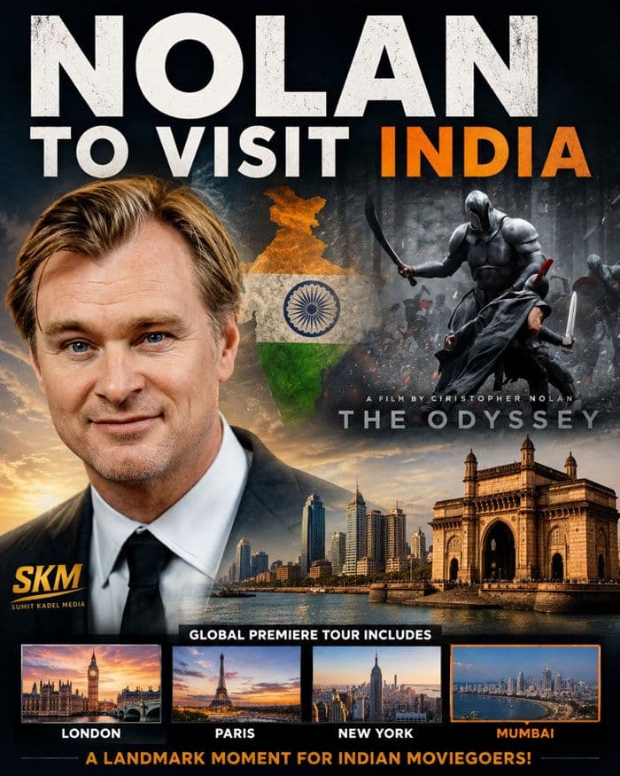 Christopher Nolan The Odessey Premier In Mumbai