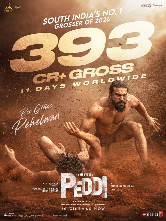 Peddi 11 Days Bo Collections