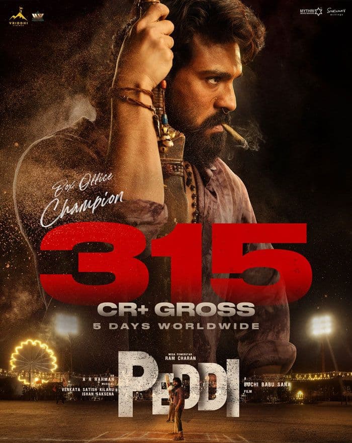 Ram Charan Peddi Holds Strong At The Box Office