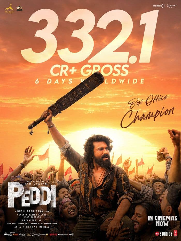 Peddi Six Days Box Office Collection