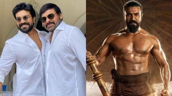 Emotional Chiranjeevi Reviews Son Ram Charan Peddi Buchi Babu Sana Janhvi Kapoor