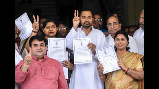 Bihar Mlc Polls All Candidates Elected Unopposed Nda 9 Rjd1