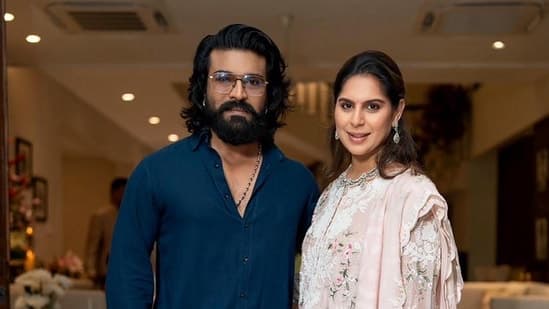 Ram Charan Upasana Konidela Reveal The First Glimpse Of Twins Shivram And Anveera On Their 14th Wedding Anniversary