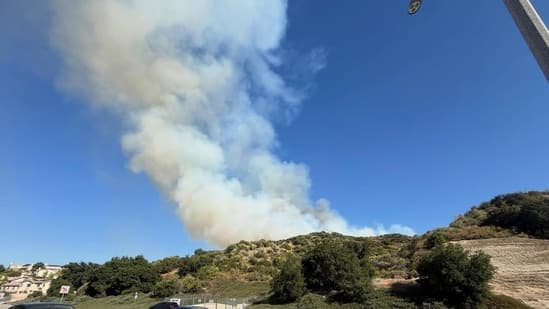 Stevenson Ranch Max Fire Huge Blaze In Los Angeles County California Shelter In Place Order Scary Videos Map Evacuation
