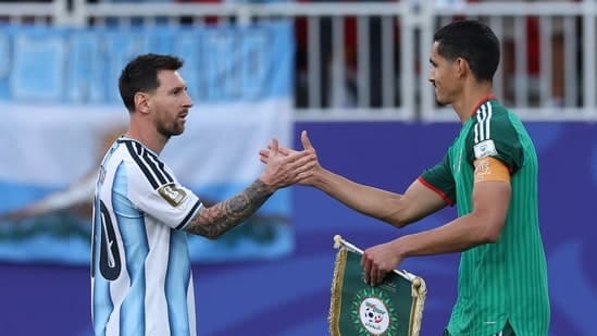 Lionel Messi Leaves Algeria Defender Speechless After World Cup Hat Trick We Tried To Stop Him But It Didnt Work