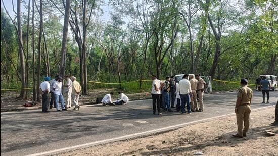 Chandigarh Two Sector 11 Shooting Accused Injured In Police Encounter