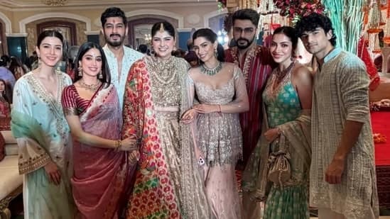 Anshula Kapoor Rohan Thakkar Pre Wedding Festivities Begin Arjun Kapoor Janhvi Kapoor Shanaya Kapoor Join Celebration