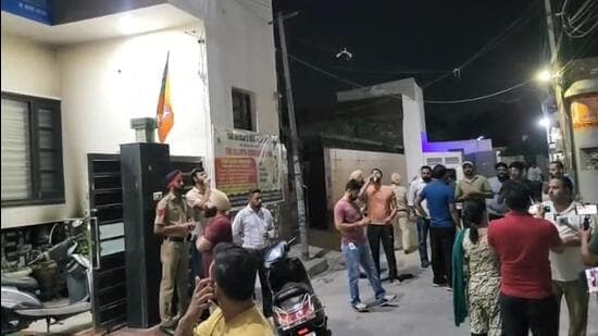 Petrol Bomb Hurled At Bjp Couple S Clinic In Punjab S Bathinda