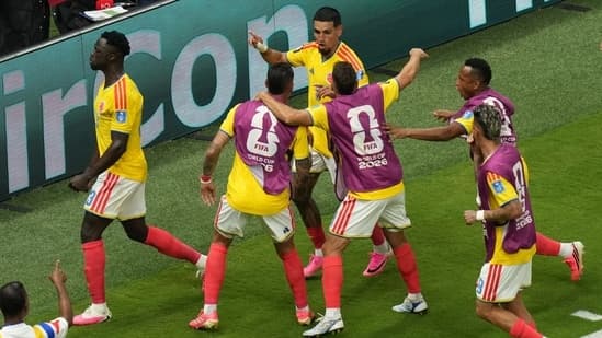 Fifa World Cup Colombia Seal Knockout Berth With Narrow Victory Over Congo