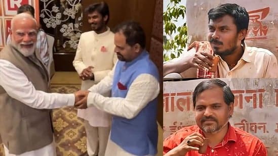 Bhushan And Binod S Panchayat Moment With Prime Minister Narendra Modi Ashok Pathak And Durgesh Kumar On Cloud Nine