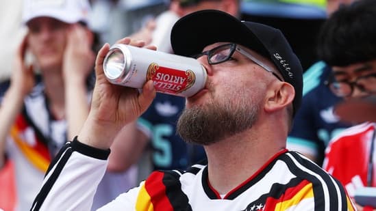 The World Cup S Other Hydration Break A High Speed Beer Run