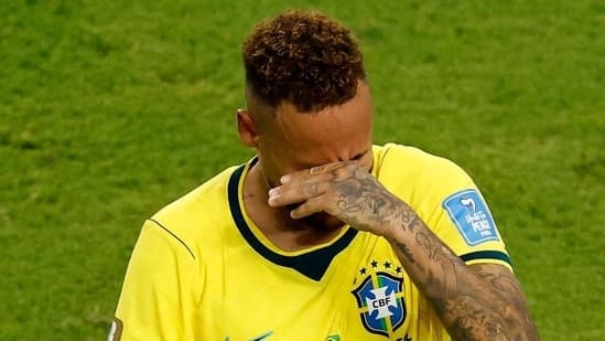 Neymar Jr Breaks Down In Tears After Emotional Brazil Return Ends 981 Day Wait At Fifa World Cup