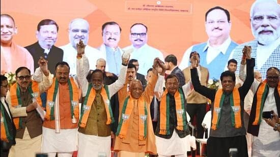 Up Bjp Gets Poll Ready Presses Refresh Button With New Faces
