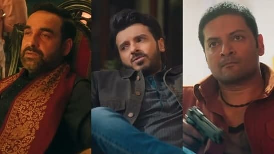 Meet Characters Of Mirzapur Film Pankaj Tripathi Divyenndu Ali Fazal Ravi Kishan Kaleen Bhaiya Munna Tripathi Guddu