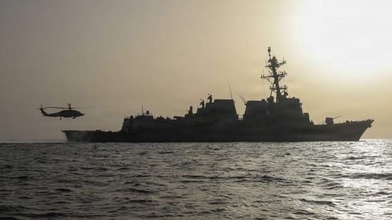 Us Navy Mh 60s Water Landing Arabian Sea Helicopter Crash Service Member Missing Update