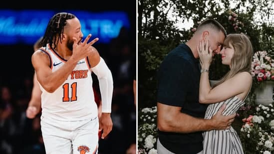Taylor Swift Invites New York Knicks Championship Starters To Wedding Inside Her Bond With The Franchise Jalen Brunson