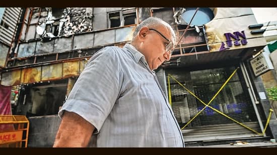 Mattress Seller Who Saved Lives In Hauz Rani Fire Reopens Shop Struggles To Revive Business