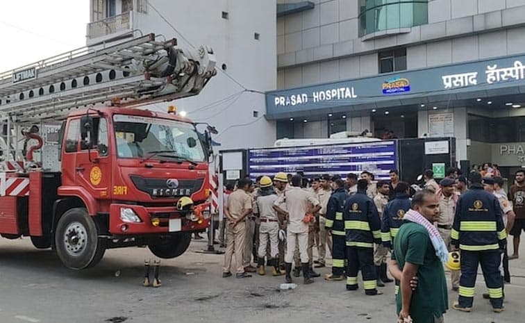 ఐసీయూలో మంటలు.. పలువురి సజీవదహనం