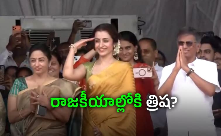 ఇండిపెండెన్స్ డే వేడుకల్లో త్రిష.. వీడియో వైరల్