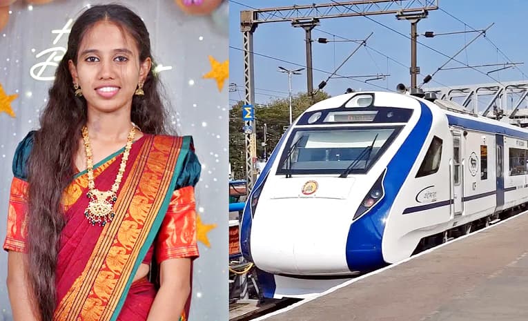 వందేభారత్ రైలు ఢీకొని యువతి మృతి