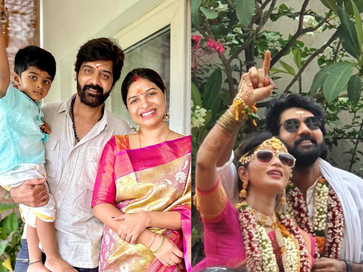 మూడు ముళ్ల బంధానికి ఆరేళ్లు.. సతీమణికి నవీన్ చంద్ర విషెస్ ఫోటోలు