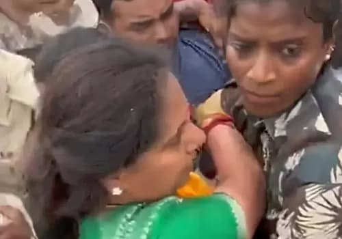 బోడుప్పల్ భూ పోరాటం ఉద్రిక్తం.. కల్వకుంట్ల కవిత అరెస్ట్
