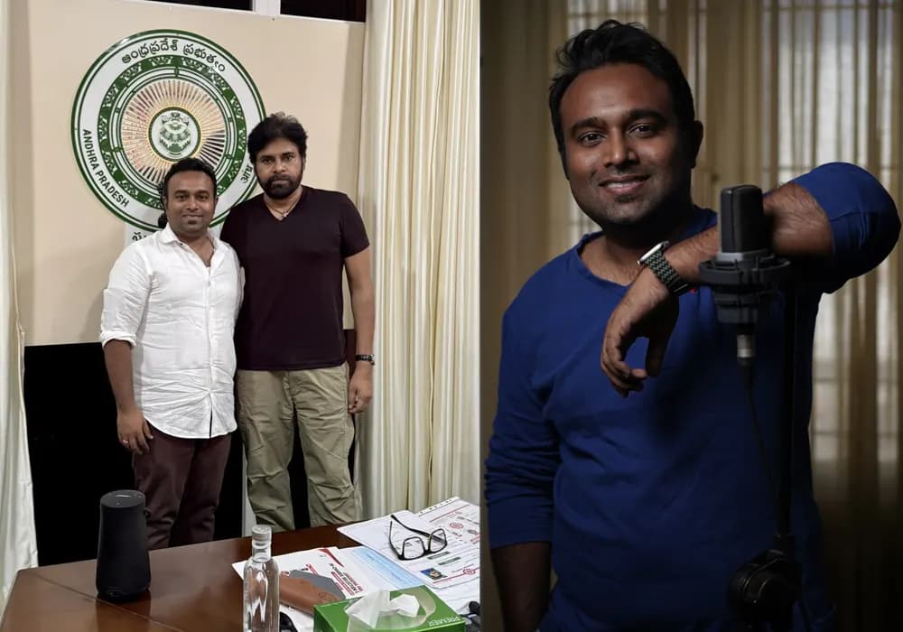 పవన్ కళ్యాణ్ గారేంటి నాతో జోక్స్ వేస్తున్నారు అనుకున్నా - సంగీత దర్శకుడు అజయ్ అరసాడ