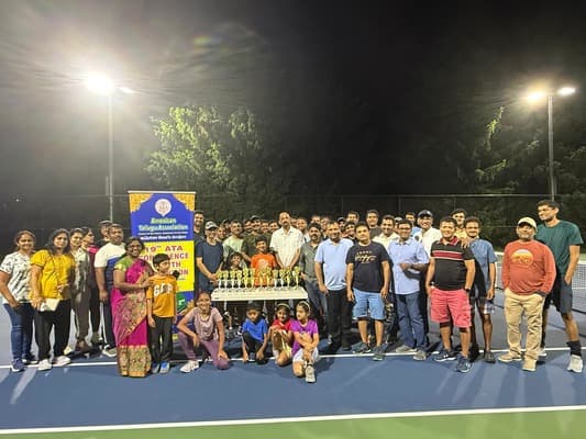 మేరీల్యాండ్ లో ఆటా టెన్నిస్ టోర్నమెంట్ కు భారీ స్పందన