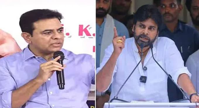 పవన్ కల్యాణ్ కు కేటీఆర్ మైండ్ బ్లోయింగ్ రిప్లై