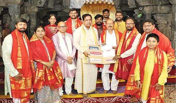 టీటీడీకి మరో భారీ విరాళం