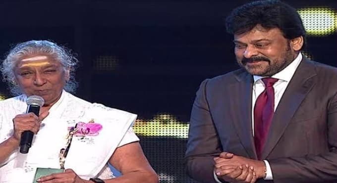 జానకమ్మ గారి మరణవార్త నా హృదయాన్ని ఎంతో కలచివేసింది -మెగాస్టార్ చిరంజీవి